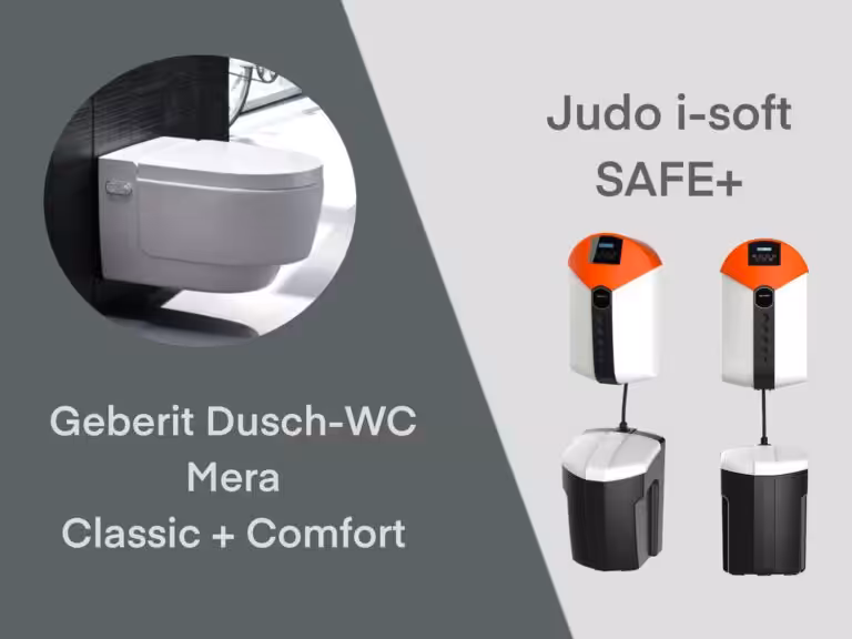 DuschWC + Enthärtungsanlage