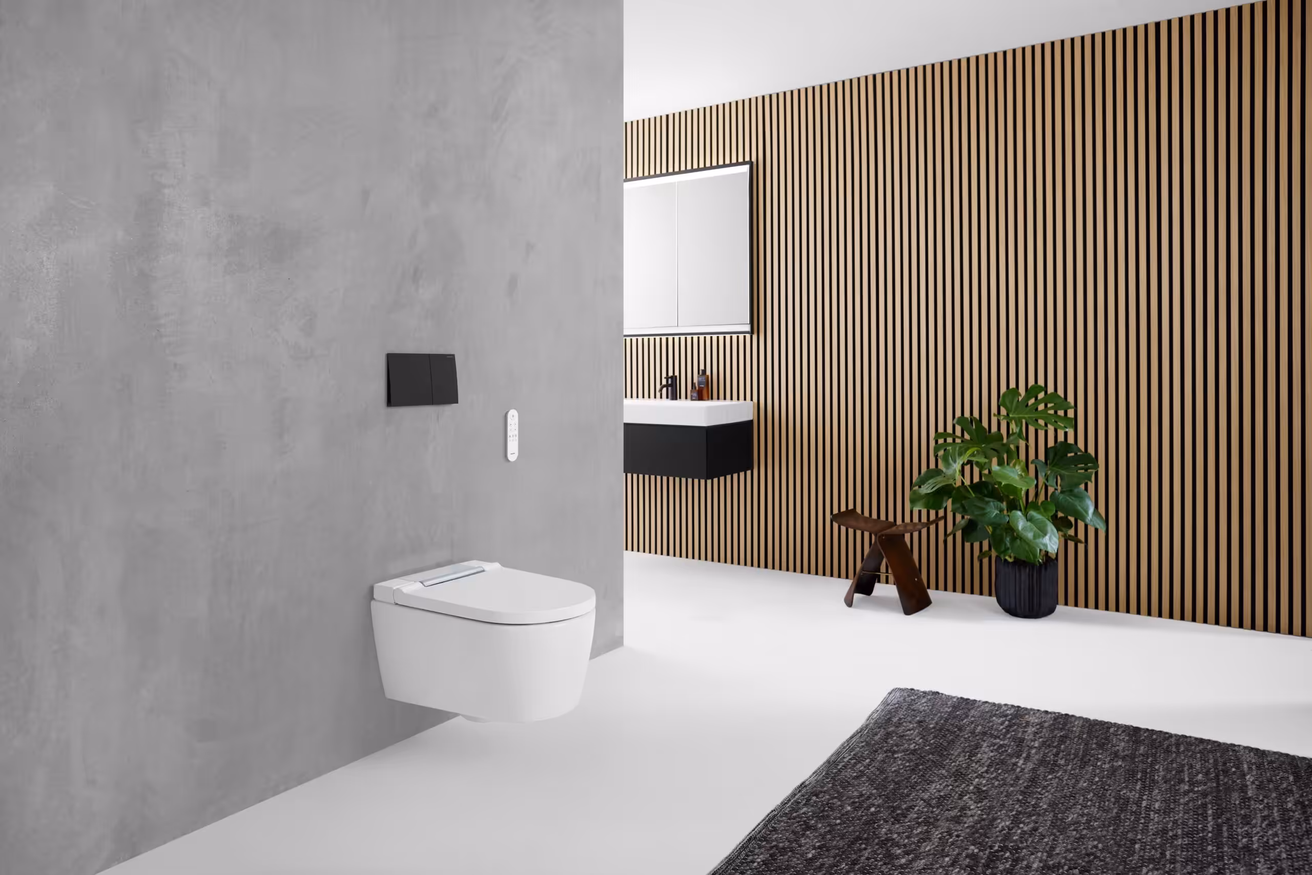 Geberit AquaClean Sela Dusch-WC mit Fernbedienung